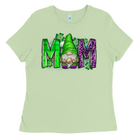 Matcha st patricks day mom gnome Ladies Tee - CowhideDigitalArt