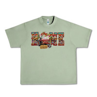 Oil Green home Christmas farm animals Urban Heavy Tee - CowhideDigitalArt