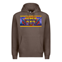 Coffee super dad Premium Hoodie - BarkalooDesign