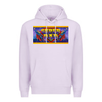 Lilac super dad Premium Hoodie - BarkalooDesign
