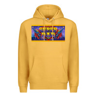 Mustard super dad Premium Hoodie - BarkalooDesign