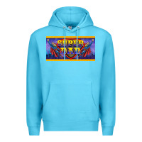 Ocean Blue super dad Premium Hoodie - BarkalooDesign