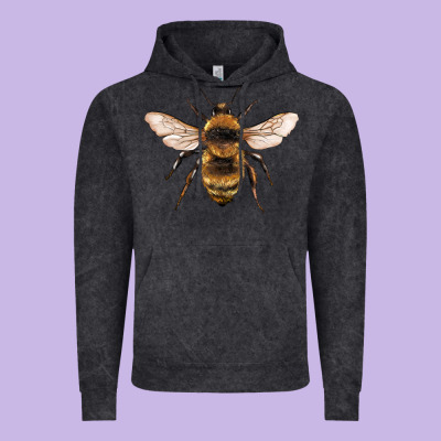 Bee Vintage Hoodie Designed By Artiststas
