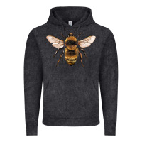 Vintage Black bee Vintage Hoodie - Artiststas