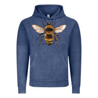 Vintage Denim bee Vintage Hoodie - Artiststas