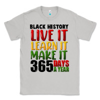 Moon Dust black history live it Classic Tee - FaDigitalArtStudio