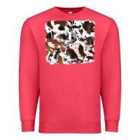 Cardinal cowhide background Premium Sweatshirt - RanaPortraitStore
