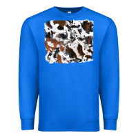 True Royal cowhide background Premium Sweatshirt - RanaPortraitStore
