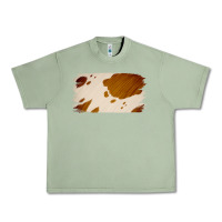 Oil Green Cowhide Lightbrown Urban Heavy Tee - Jasminsmagicworld