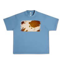 Pebble Blue Cowhide Lightbrown Urban Heavy Tee - Jasminsmagicworld