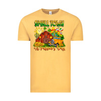 Vintage Mustard Small Town St Patrick's Day Vintage Tee - CowhideDigitalArt