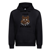 Black Show Me Your Pitties Urban Hoodie - Bettercallsaul