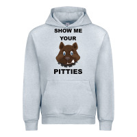 Heather Grey Show Me Your Pitties Urban Hoodie - Bettercallsaul