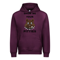 Mauve Wine Show Me Your Pitties Urban Hoodie - Bettercallsaul