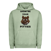Pigment Oil Green Show Me Your Pitties Urban Hoodie - Bettercallsaul