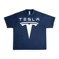 Navy small car design Urban Heavy Tee - DesigneFamous