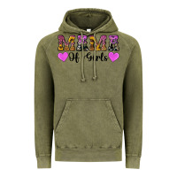 Vintage Olive western mama of girls Vintage Hoodie - Artiststas
