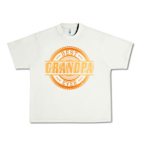 Pistachio best grandpa Urban Heavy Tee - DesigneFamous