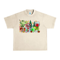 Sandshell Christmas tequila Urban Heavy Tee - CowhideDigitalArt
