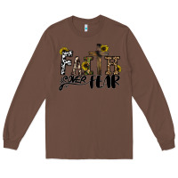 Chestnut faith over fear Long Sleeve Tee - CowhideDigitalArt