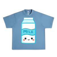 Pebble Blue milk Urban Heavy Tee - DesigneFamous