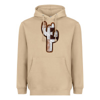 Mushroom Leather Cowhide Cactus Heavyweight Hoodie - RanaPortraitStore