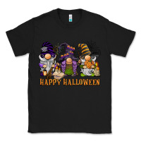 Black happy halloween  gnomies Classic Tee - BarkalooDesign