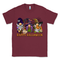 Burgundy happy halloween  gnomies Classic Tee - BarkalooDesign