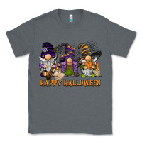 Charcoal Heather happy halloween  gnomies Classic Tee - BarkalooDesign