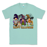 Seafoam happy halloween  gnomies Classic Tee - BarkalooDesign