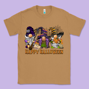 Happy Halloween  Gnomies Classic Tee Designed By Barkaloodesign