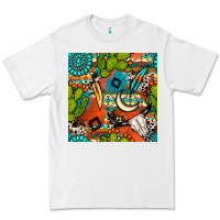 White western cactus aztec seamless pattern Premium Tee - BundleAndBundleShop