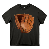 Asphalt baseball glove Heavy Core Tee - FaDigitalArtStudio