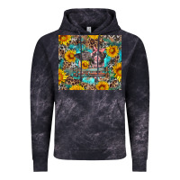 Cloud Black baby pigs with leopard cowhide and sunflowers Vintage Hoodie - Artiststas