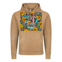 Vintage Camel baby pigs with leopard cowhide and sunflowers Vintage Hoodie - Artiststas