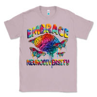 Lilac Embrace neurodiversity Autism Classic Tee - FaDigitalArtStudio