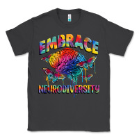 Smoke Embrace neurodiversity Autism Classic Tee - FaDigitalArtStudio