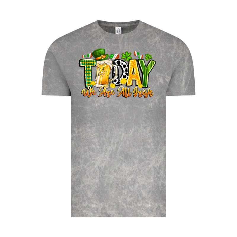 Today We Are All Irish Vintage Tee by CowhideDigitalArt | Teevron