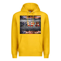 Lemon papa metal and american flag tumbler Premium Hoodie - BarkalooDesign
