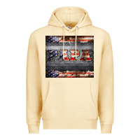 Pina Colada papa metal and american flag tumbler Premium Hoodie - BarkalooDesign