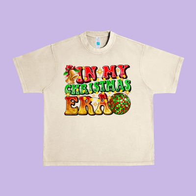 Inmy Christmas Era Urban Heavy Tee Designed By Cowhidedigitalart