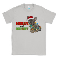 Moon Dust merry and bright french bulldog Classic Tee - RanaPortraitStore