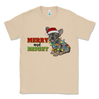 Mushroom merry and bright french bulldog Classic Tee - RanaPortraitStore