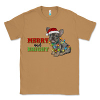 Toasted Coconut merry and bright french bulldog Classic Tee - RanaPortraitStore