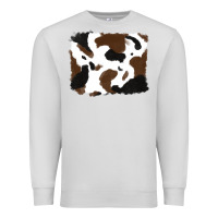 Dove Grey cowhide Premium Sweatshirt - RanaPortraitStore