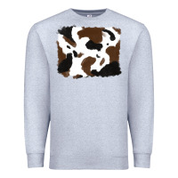 Heather Grey cowhide Premium Sweatshirt - RanaPortraitStore