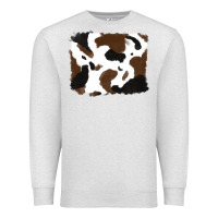 Oatmeal Heather cowhide Premium Sweatshirt - RanaPortraitStore