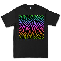 Black zebra glitter seamless pattern Premium Tee - BundleAndBundleShop