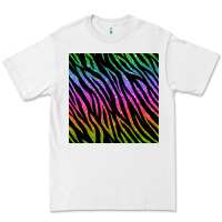 White zebra glitter seamless pattern Premium Tee - BundleAndBundleShop