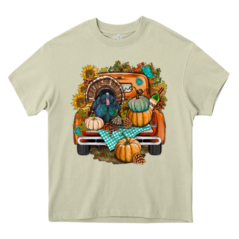 Thanksgiving Truck Bbs Heavy Core Tee by BundleAndBundleShop | Teevron